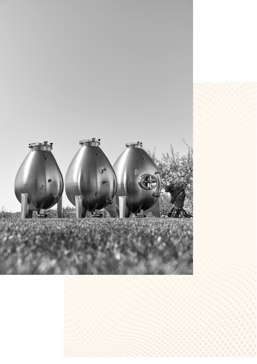Express & Respect your natural farming with innovative ovoid stainless steel design.